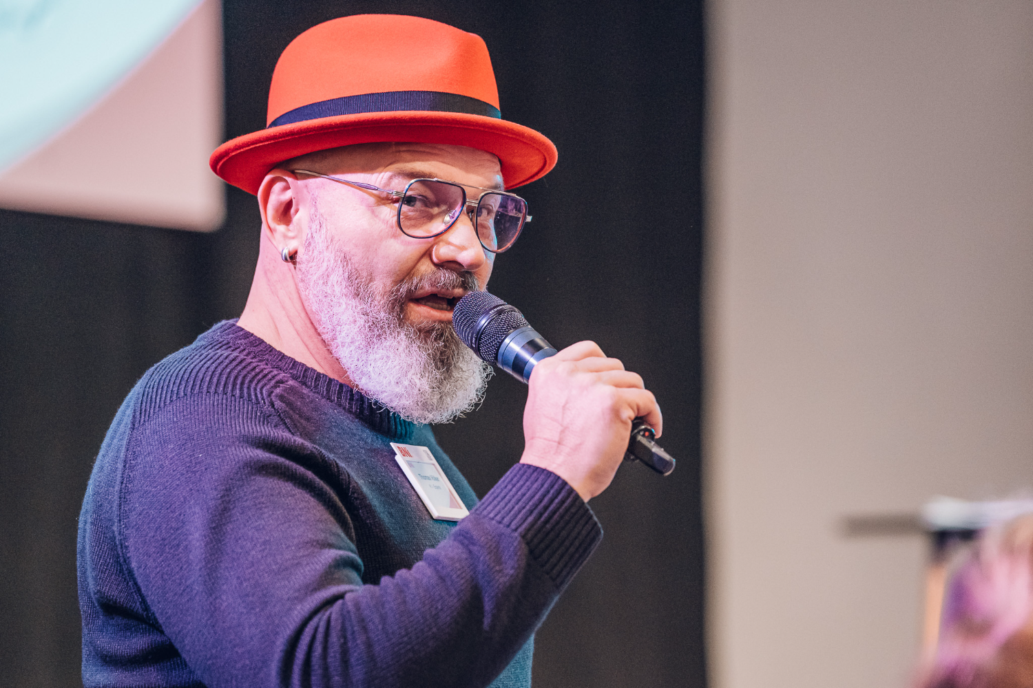 Thomas Völker live auf der Bühne